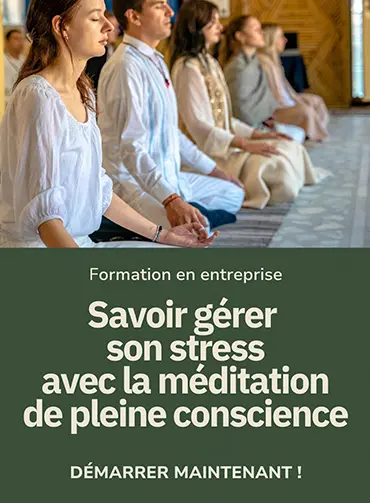 Apprendre à gérer le stress au travail par la pleine conscience.